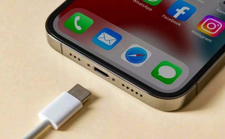 Do not use Android USB-C cables to charge iPhone 15