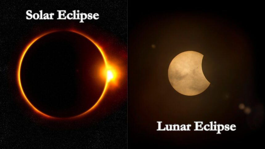 solar eclipse and lunar eclipse