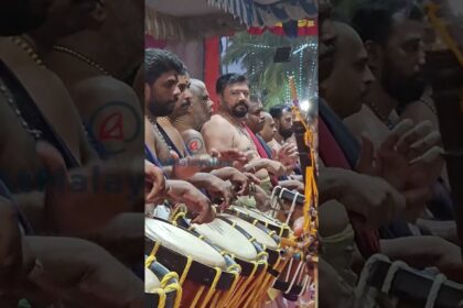 ജയറാം അവതരിപ്പിച്ച പഞ്ചാരിമേളം |Jayaram | Live Performance | Panchari Melam @Karikkakam Temple